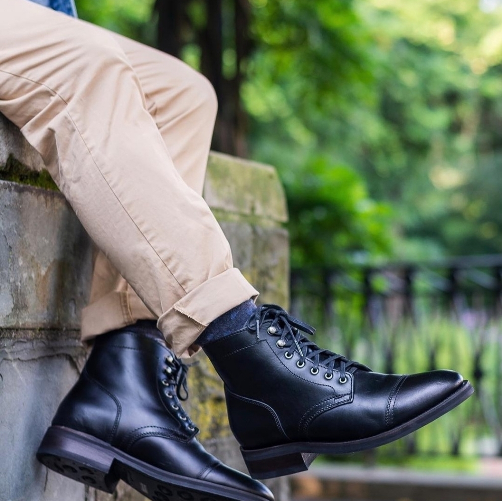 Black Captain Boot Thursday Boot Co.